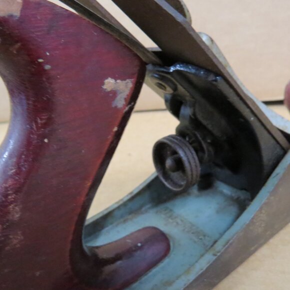 Vintage Stanley Defiance Adjustable Wood Plane 9-1/2" Made in USA - Picture 7 of 9